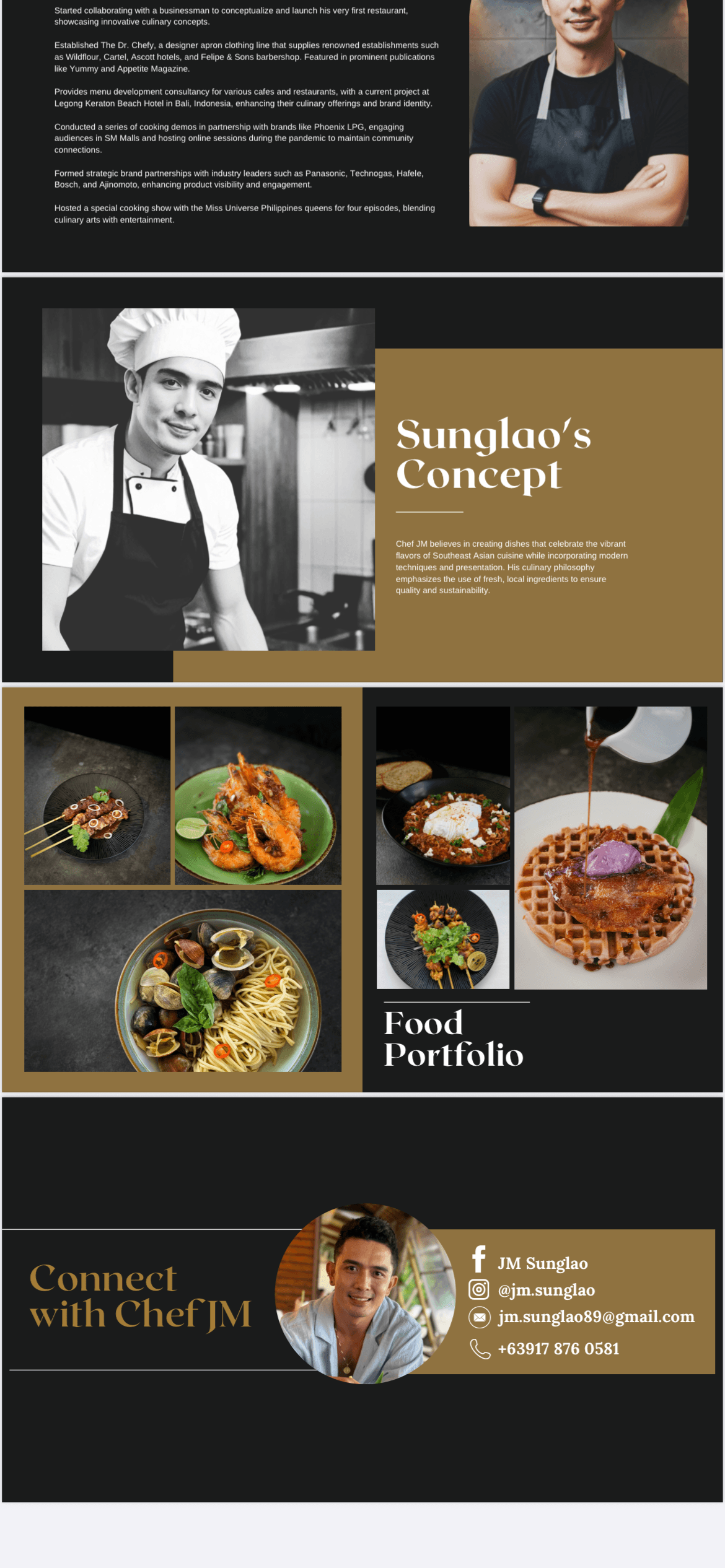 Menu Development/Chef Consultant