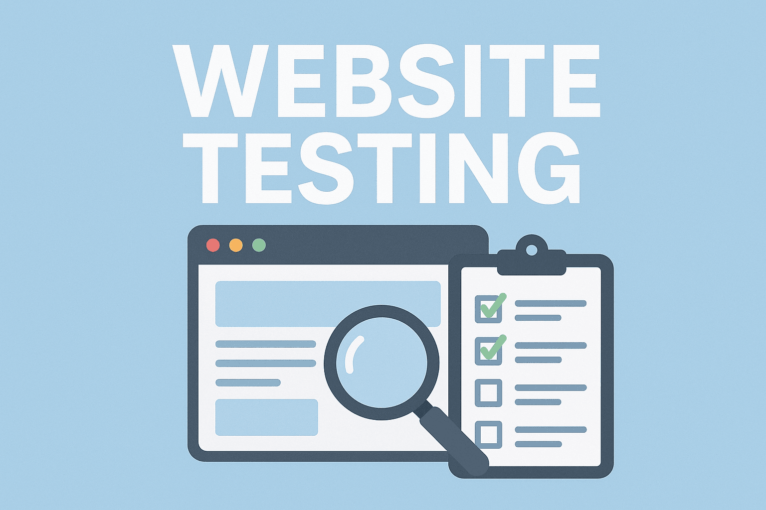 Professional QA Testing - Testing your website