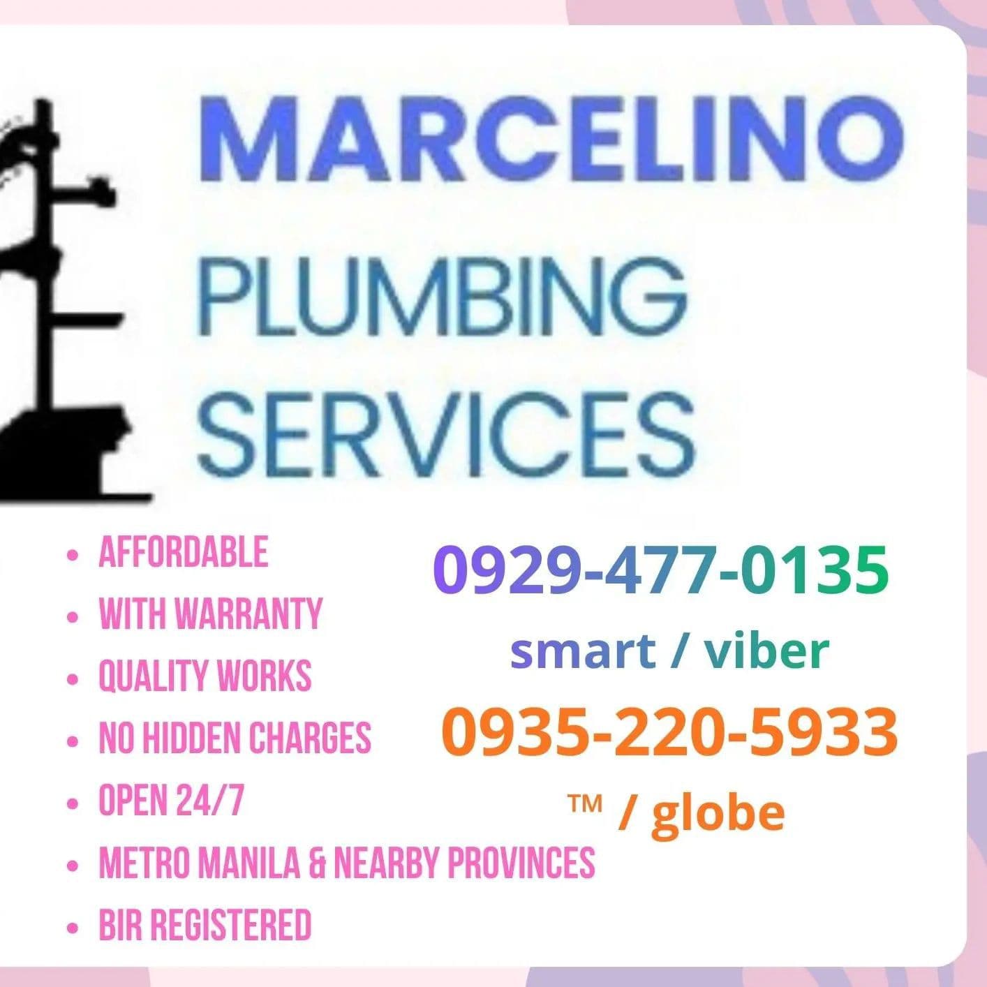 Marcelino plumbing services